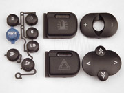 Laser engraving of single keys and buttons