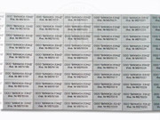 production of stickers with laser