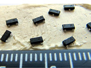 Laser marking of electric components�