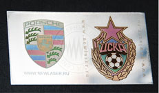 Colored laser engraving. Annealing marking